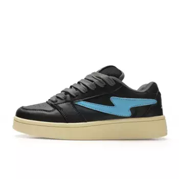 Кроссовки для скейтборда унисекс низкие синий Stur Ysn