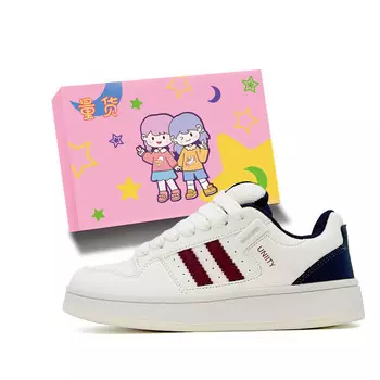 Кроссовки для скейтборда унисекс с низким верхом белого цвета Lianghuo, белый/синий/красный