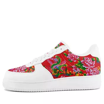 Кроссовки для скейтборда унисекс с низким верхом белого, красного цвета Locke