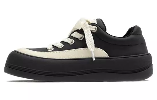 Кроссовки для скейтборда унисекс с низким верхом черного цвета Mule Donkey