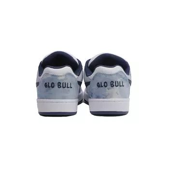 Кроссовки для скейтборда унисекс с низким верхом, джинсовые, синий Glo Bull