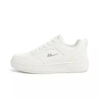 Кроссовки для скейтборда унисекс с низким верхом белого цвета Warrior, белый