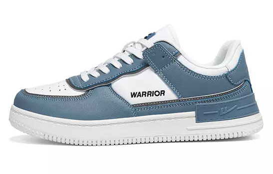 Кроссовки для скейтборда унисекс с низким верхом, туманно-голубой Warrior