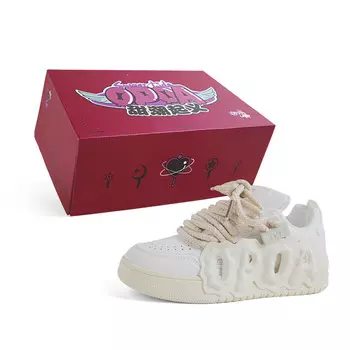 Кроссовки для скейтборда унисекс с низким верхом белого цвета Opoa, белый