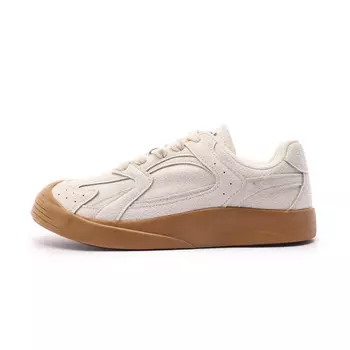 Кроссовки для скейтборда унисекс с низким верхом цвета овсянки и бежевого цвета Mengsai