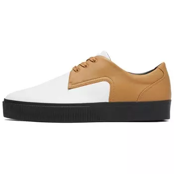 Кроссовки для скейтборда унисекс с низким верхом белый/коричневый Onitsuka Tiger