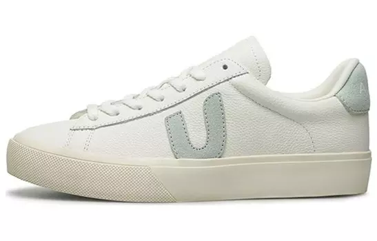 Кроссовки для скейтборда унисекс с низким верхом белого светло-зеленого цвета Au&Mu