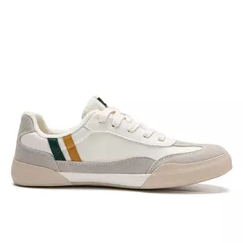 Кроссовки для скейтборда унисекс с низким верхом серый / хаки / темно-зеленый / оранжево-желтый Warrior