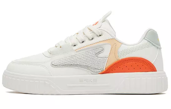 Кроссовки для скейтборда женские низкие Oak Bud белый/морская пена зеленый Erke