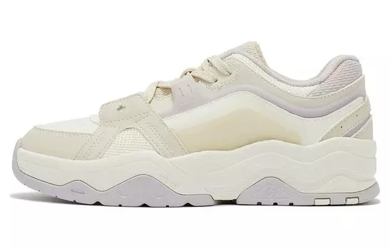 Кроссовки для скейтборда женские низкие Oat Milk/feather White 361°