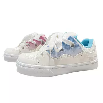 Кроссовки для скейтборда женские низкие розово-синий Mandarin Duck Mqgaii