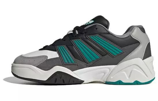 Кроссовки для скейтбординга adidas originals Court с магнитной фиксацией унисекс, Black/white/dark gray/light gray