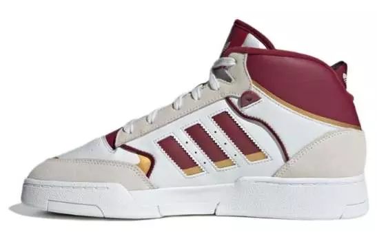 Кроссовки для скейтбординга adidas originals Drop Step унисекс, White/Red
