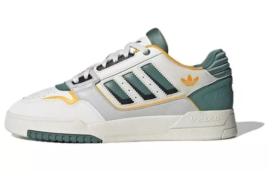 Кроссовки для скейтбординга adidas originals Drop Step унисекс, White/Green