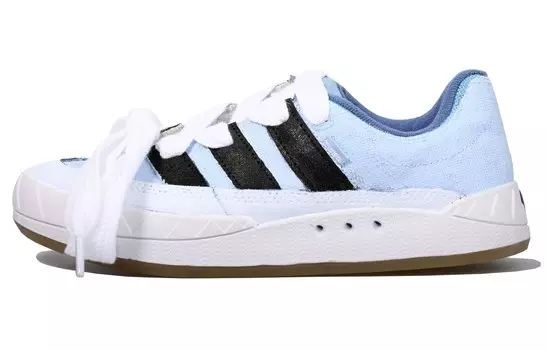 Кроссовки для скейтбординга Adimatic, унисекс, низкие, синий/черный Adidas Originals