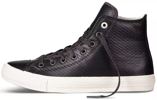 Кроссовки для скейтбординга All Star Series, унисекс, высокие, черные/белые Converse