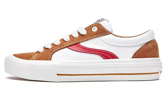 Кроссовки для скейтбординга Astley Pro, унисекс, низкие, красные/белые Vision Street Wear