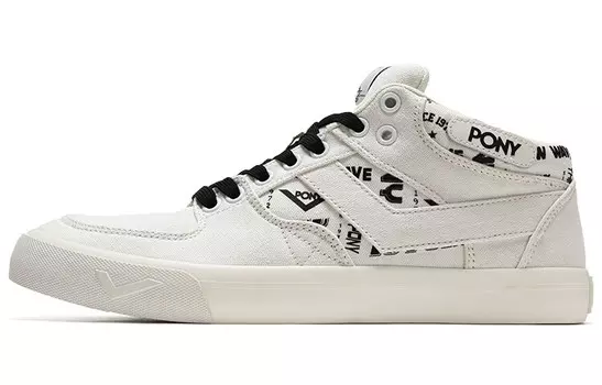 Кроссовки для скейтбординга Atop женские, низкие, белые Pony