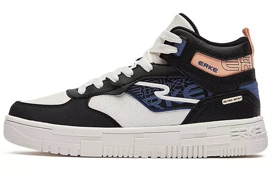 Кроссовки для скейтбординга Battery Panda женские, средние, позитивные, черный/пространственные, телесные Erke