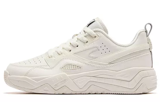 Кроссовки для скейтбординга Break женские низкие Oak Buds белые ярко-серебристые Erke