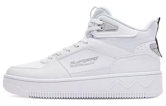 Кроссовки для скейтбординга Burning Tide 1 мужские с низким верхом белые/серые 361°