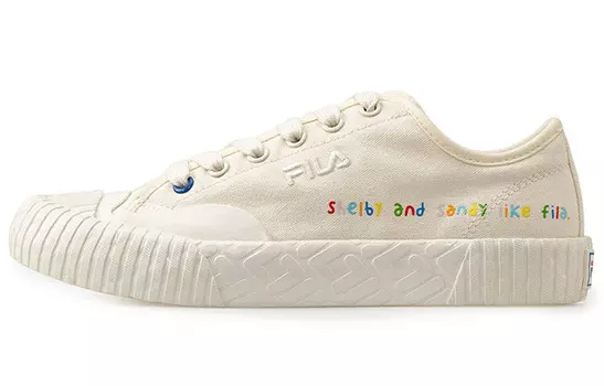 Кроссовки для скейтбординга Carve мужские, низкие, белые Fila Fusion