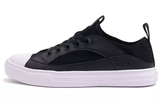 Кроссовки для скейтбординга Chuck Taylor All Star женские низкие черные/белые Converse
