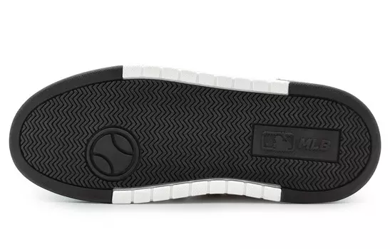 Кроссовки для скейтбординга Chunky Liner унисекс с низким верхом, белые/черные/розовые Mlb