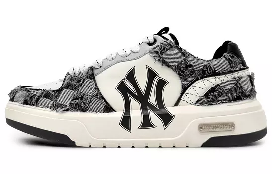 Кроссовки для скейтбординга Chunky Liner унисекс с низким верхом бежевого цвета Mlb