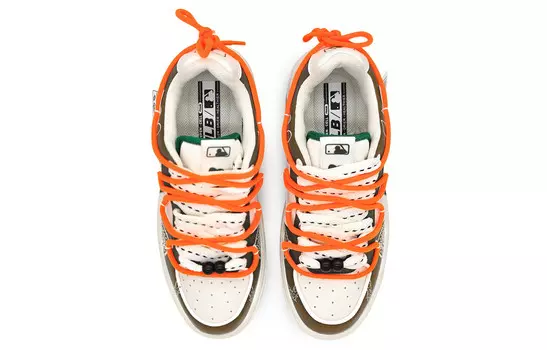 Кроссовки для скейтбординга Chunky Liner унисекс с низким верхом белого цвета Mlb