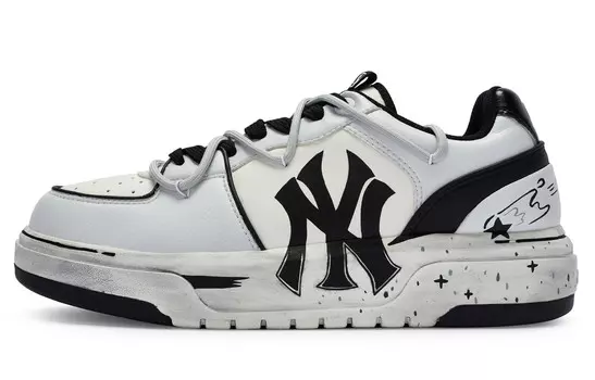 Кроссовки для скейтбординга Chunky Liner унисекс с низким верхом белого/королевского синего цвета Mlb