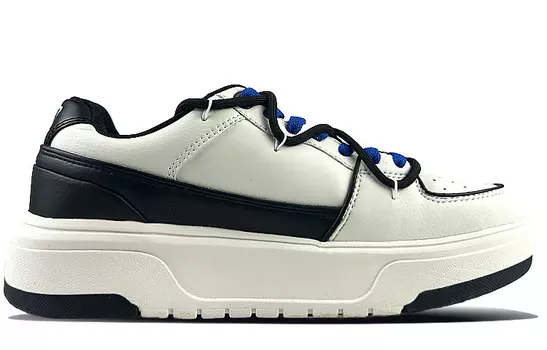 Кроссовки для скейтбординга Chunky Liner унисекс с низким верхом, черные Mlb