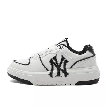 Кроссовки для скейтбординга Chunky Liner унисекс с низким верхом розового/бежевого/черного цвета Mlb