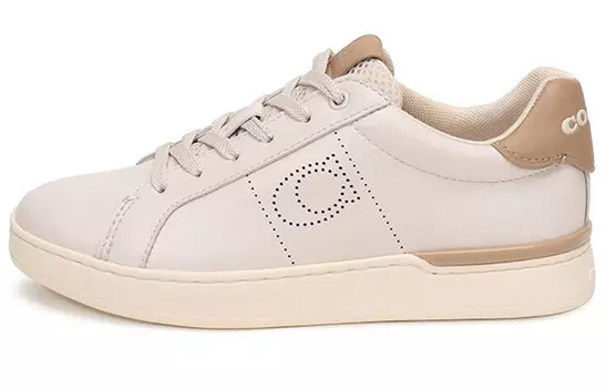 Кроссовки для скейтбординга CitySole женские низкие розовые/белые Coach