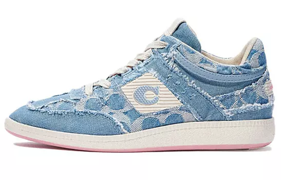 Кроссовки для скейтбординга CitySole женские, низкие, синие Coach