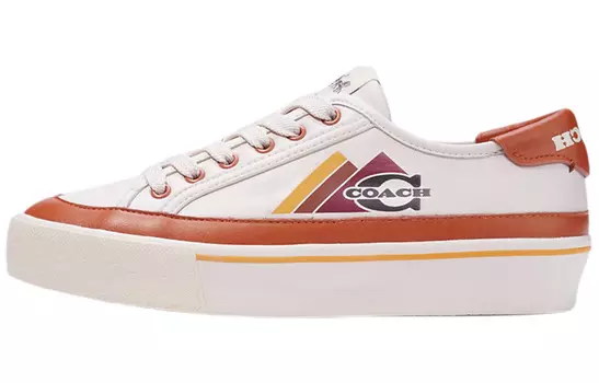 Кроссовки для скейтбординга CitySole женские, низкие, светло-хаки Coach