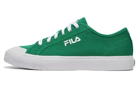 Кроссовки для скейтбординга Classic Kicks унисекс с низким верхом белого/зеленого цвета Fila