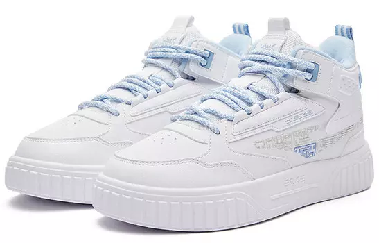 Кроссовки для скейтбординга Conquest женские, средние, позитивные, белый/водородно-голубой Erke