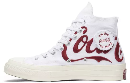 Кроссовки Converse Chuck Taylor All Star 70 Hi Kith X Coca Cola White