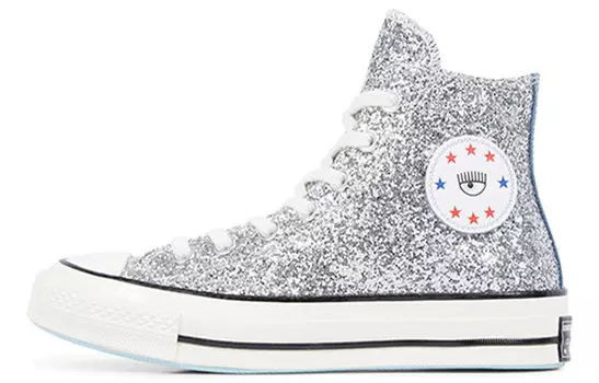 Кроссовки Converse Chuck Taylor All Star 70 Hi Chiara Glitter Women's