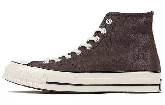 Кроссовки Converse Chuck Taylor All Star 70 Hi Leather Colorblock Dark Root Brown