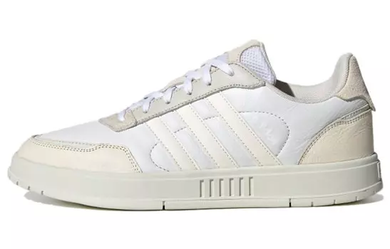 Кроссовки для скейтбординга Courtmaster, унисекс, низкие, кремово-белые Adidas Neo