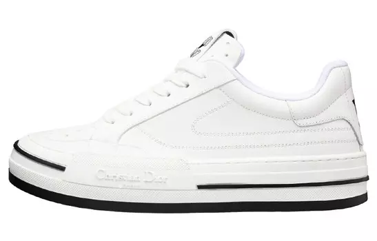 Кроссовки для скейтбординга D-Freeway женские, низкие, белые Dior