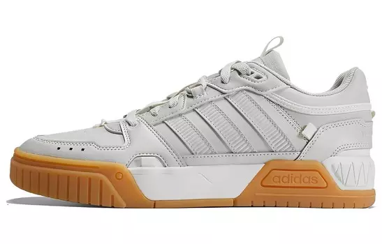 Кроссовки для скейтбординга D-PAD, унисекс, низкие, серые/коричневые Adidas Neo