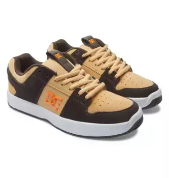 Кроссовки для скейтбординга DC Shoes "Lynx Zero S", цвет Brown/Brown/Orange