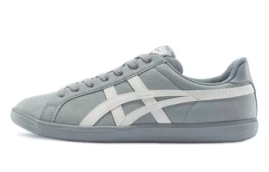 Кроссовки для скейтбординга DD Trainer унисекс с низким верхом серые/белые Onitsuka Tiger