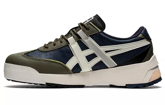 Кроссовки для скейтбординга delegated EX унисекс с низким верхом, белые/синие/зеленые Onitsuka Tiger