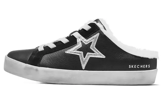 Кроссовки для скейтбординга DIAMOND STARZ женские, низкие, черные Skechers