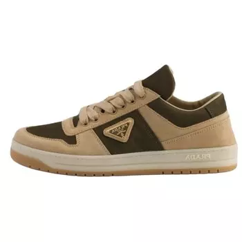 Кроссовки для скейтбординга Downtown Skateboarding Shoes Women's Low-top Beige Prada