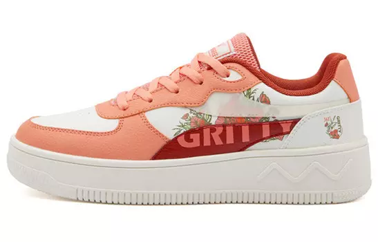 Кроссовки для скейтбординга Fairy женские низкие Pinky Orange/Mahogany 361°